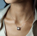 Collana quadro in argento 925