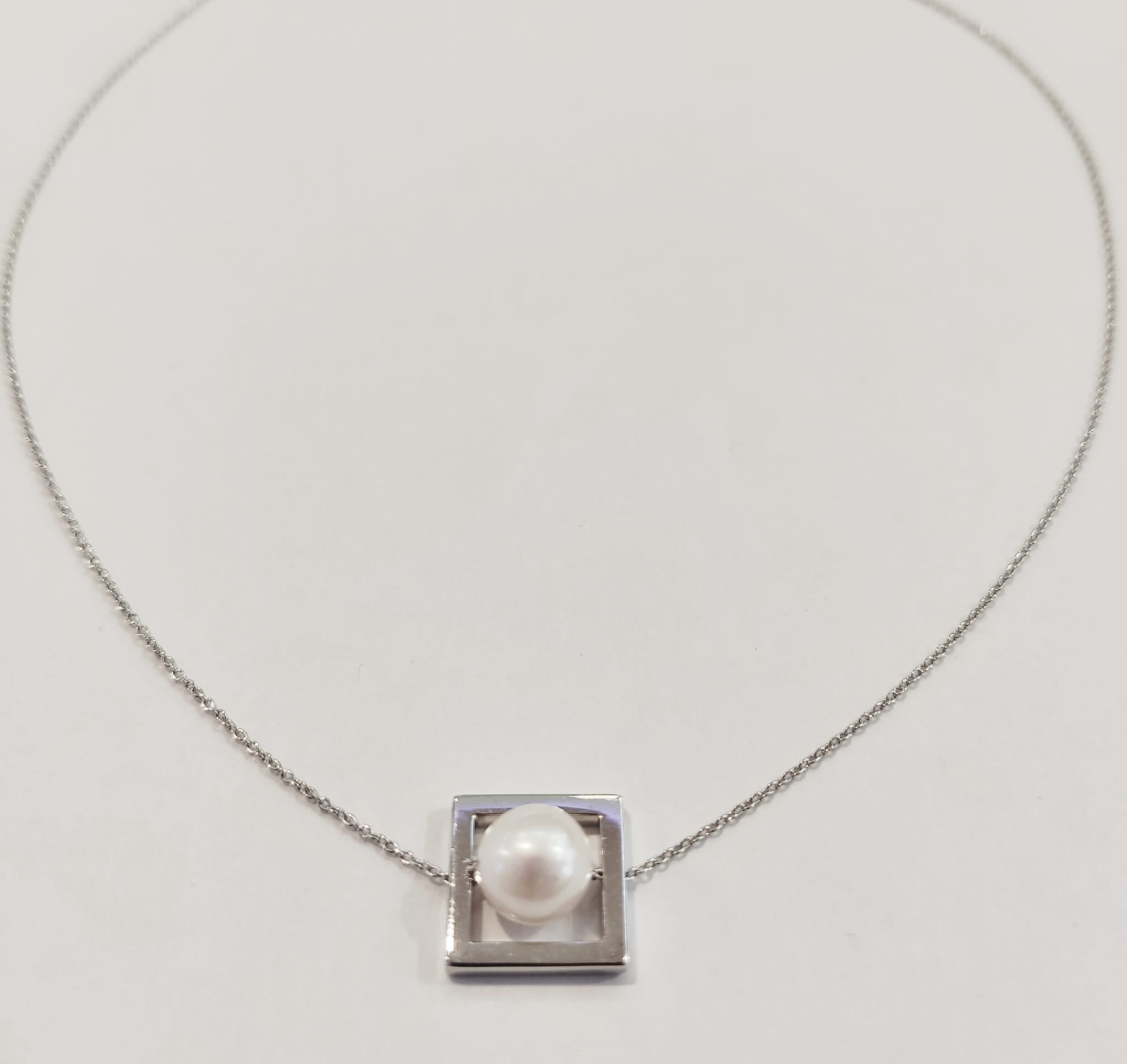 Collana quadro in argento 925
