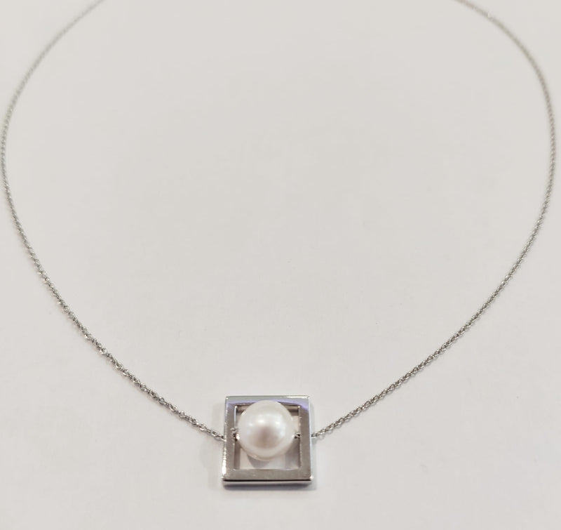 Collana quadro in argento 925