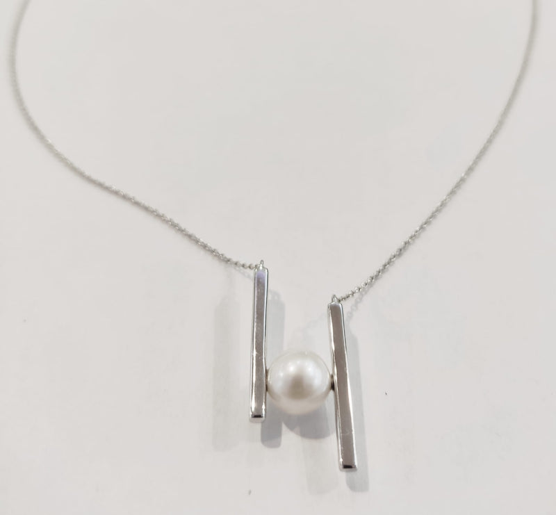 Collana abbraccio in argento 925