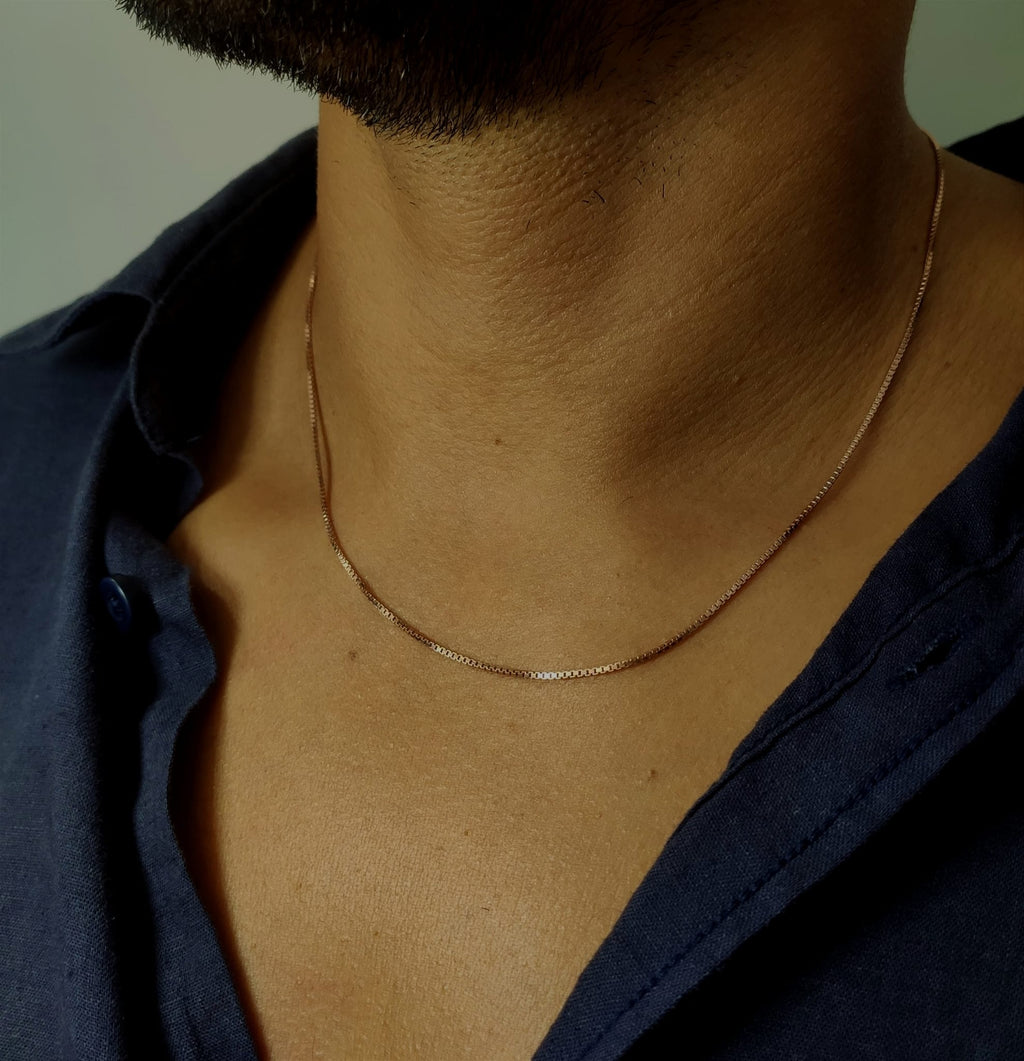 Collana saldata argento 925 Uomo