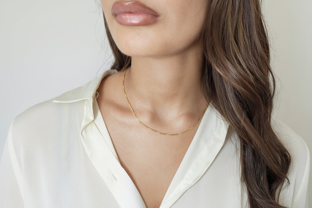 Collana saldata argento 925