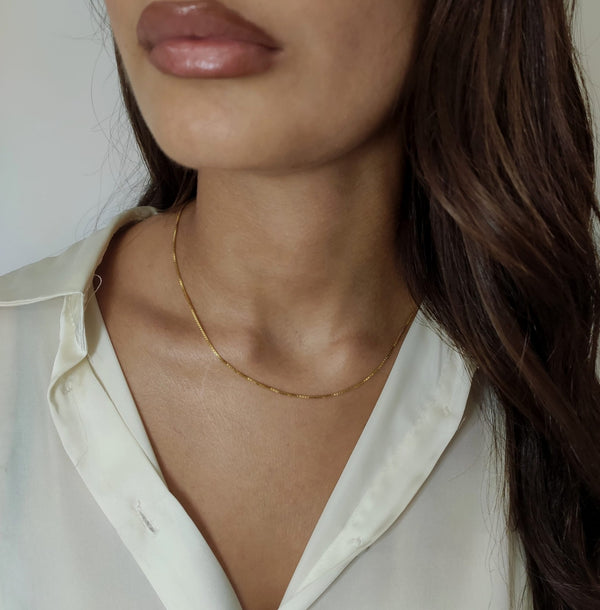 Collana saldata argento 925