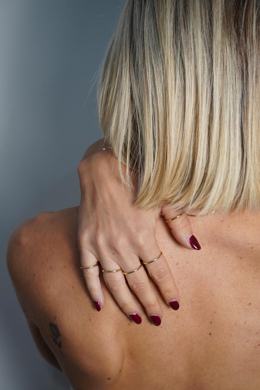 Anello fedina Five Oro 18kt